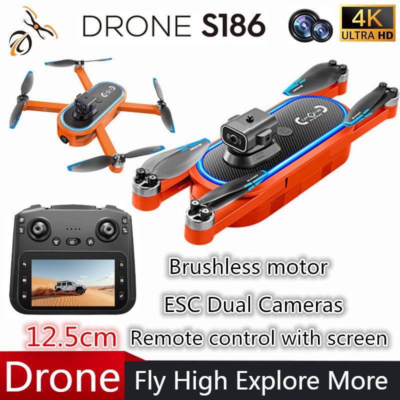 Drone Rc App - Дрон S186 2025 года, профессиональный 4K