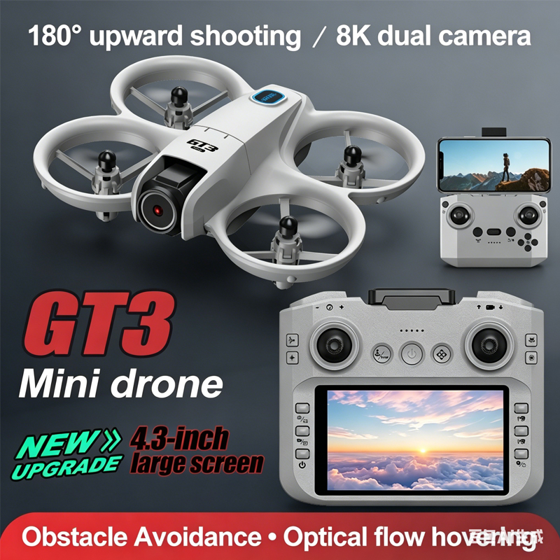 Drone Pro Rc Ufo - Мини-дрон 2026 GT3/GT3 MAX с камерой