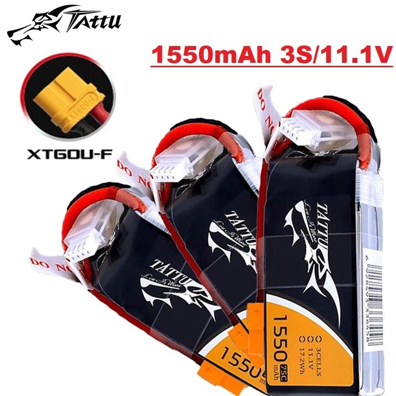 Drone Rc Link - Литий-полимерный аккумулятор TATTU 3S 11,1 В