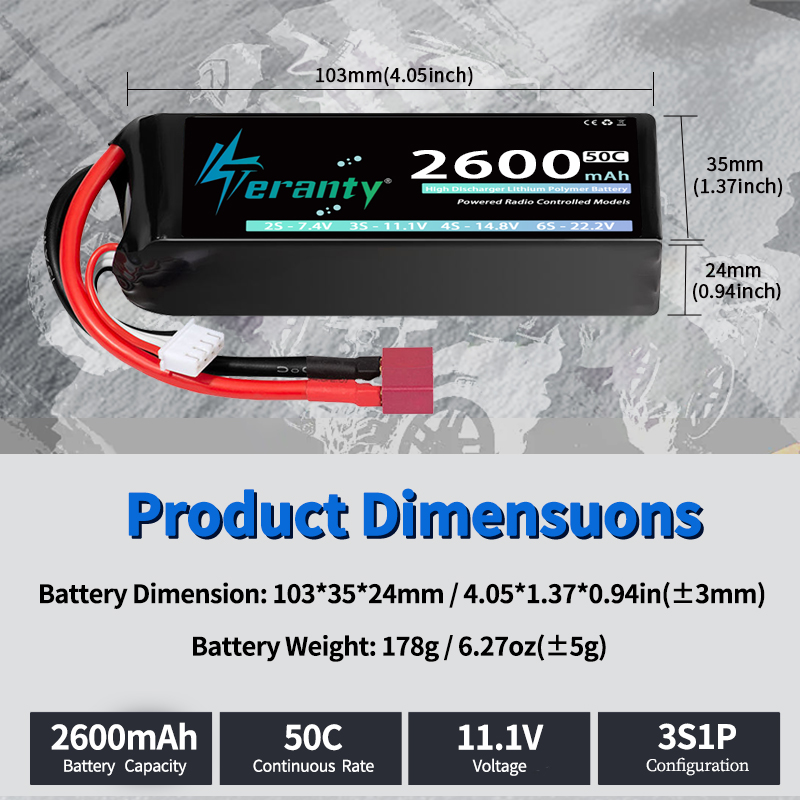 Аккумулятор TERANTY 3S 2200/24 – обзор и цена Drone Rc Link