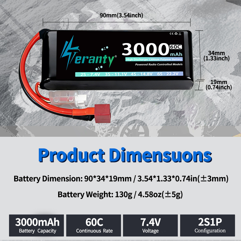 Аккумулятор LiPo TERANTY 2S 30 – обзор и цена Drone Rc Link