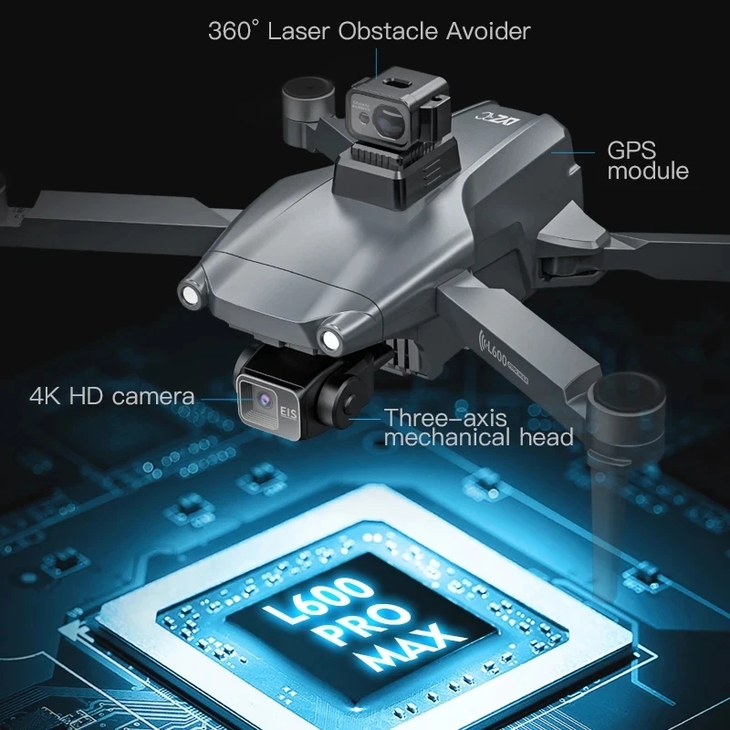 L600 PRO MAX GPS Дрон Професси – обзор и цена Drone Rc App