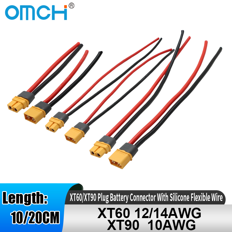 Разъемы OMCH XT60 12/14AWG и X – обзор и цена Drone Rc Link