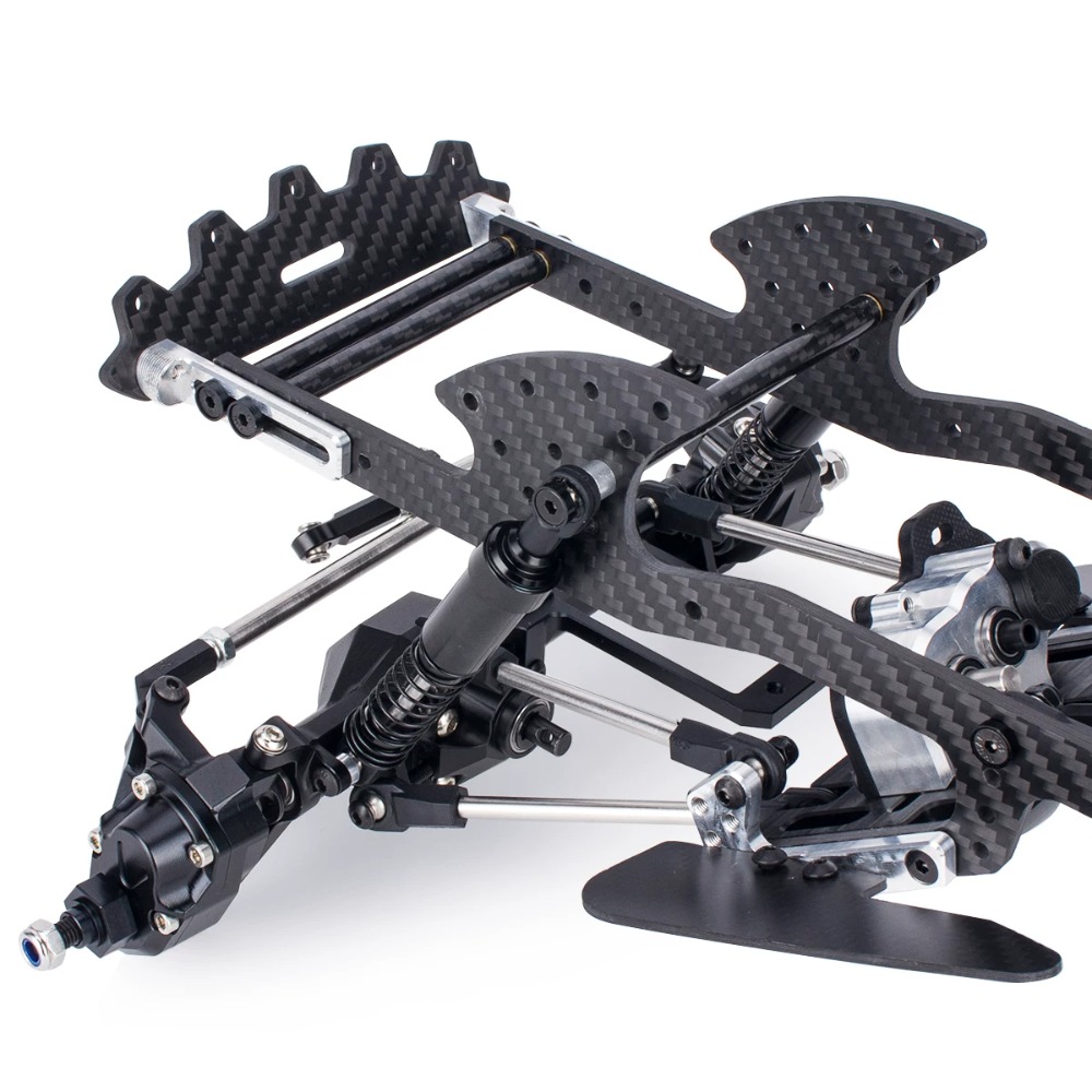Карбоновый шасси-комплект LCG  – обзор и цена Rc Rock Crawler