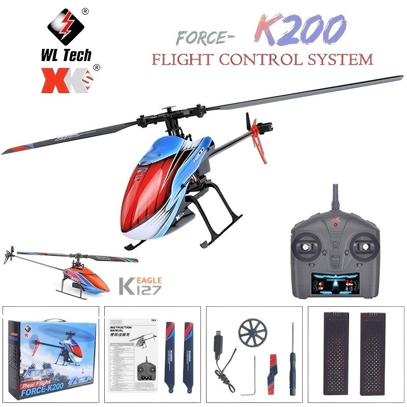WLtoys RC Вертолеты K200 K127  – обзор и цена Rc Helicopter Gyro