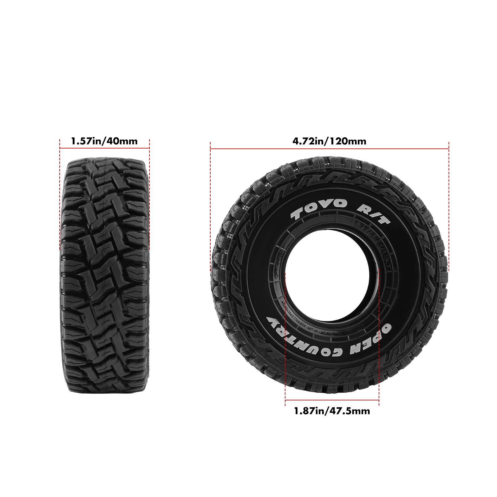 1,9-дюймовые шины RC Rock Craw – обзор и цена Rc Rock Crawler